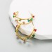 Ins Creative C-Shaped Earrings Female Titanium Steel Electroplated With Color Zirconium Personalized High-Quality Earrings Ins Creative C-Shaped Earrings Female Titanium Steel Electroplated With Color Zirconium Personalized High-Quality Earrings
