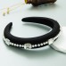 New Rhinestone Pearl Hair Adornment Femininity Light Luxury Net Red Hundred Band Head Accessories