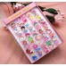 Korean Cartoon 50 pcs Resin Ring Acrylic Children's Toys Plastic Ring Girl Gifts