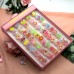 Korean Cartoon 50 pcs Resin Ring Acrylic Children's Toys Plastic Ring Girl Gifts