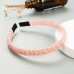 Washing Face Hair Band Thin Edge Handmade String Crystal Headband Fashion Hair Accessories Simple Hair Band