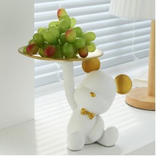 Entrance Key Storage Violent Bear Decoration Tray Home Accessories Creative Online Red Hall TV Cabinet Desktop Decoration Entrance Key Storage Violent Bear Decoration Tray Home Accessories Creative Online Red Hall TV Cabinet Desktop Decoration