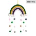 Ins Decoration Nordic Style Home Decoration Children's Room Decoration Pendant Weaving Cloud Rainbow Decoration Mural Decoration