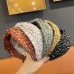Ethnic Style Hair Band Retro French Wide brim Pressed Hair Girl Summer Net New Year Hair Clip Headwear Temperament Hair Band