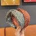 Ethnic Style Hair Band Retro French Wide brim Pressed Hair Girl Summer Net New Year Hair Clip Headwear Temperament Hair Band
