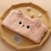 INS Bean Cat Ears Hair Ties Wash Face Headband Makeup Removal Hair Sets Sell Cute Coral Velvet Hair Accessories