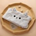 INS Bean Cat Ears Hair Ties Wash Face Headband Makeup Removal Hair Sets Sell Cute Coral Velvet Hair Accessories