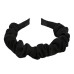 Korean Celebrity Ruffled Hair Band Senior Elegant Fabric Headband Sweet And Simple Hair Accessories
