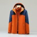 Outdoor Rush Suit Men's And Women's Plush Thickened 3 In 1 Ski Suit Wind Proof Fleece Coat Mountaineering Suit
