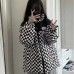 Female hooded jacket winter cotton jacket plus down thickening two sides wear lambswool cotton clothing women's winter new zipper top