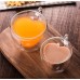 Double Glass Cup Transparent Glass Water Cup Creative Heart-Shaped Glass Coffee Cup Home High Borosilicate Water Cup