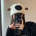Japanese Sweet Lamb Hat Children's Warm Ear Protection in Autumn and Winter Lamb Wool Baotou Hat Lamb Wool Baotou Hat Fashion