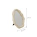 Cloud Irregular Makeup Mirror Desktop Storage Box