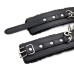 Funny Adult Articles Plush Black Handcuffs Red Pink Leather Adult Articles Tie Hands With Iron Chains
