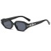 New Men's Personality Port Style Sunglasses Mesh Red Trampody Glasses Retro Fashion Mesh Red Ink Glasses Women's Fashion