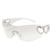 Fashion New One-Piece Sunglasses Y2K Millennium Hot Girl Style Rimless Sunglasses Vintage Modern Glasses
