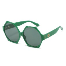New Irregular Hexagonal Round Frame Pc Sunglasses Sunglasses Fashion Trend For Men And Women's Glasses