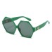 New Irregular Hexagonal Round Frame Pc Sunglasses Sunglasses Fashion Trend For Men And Women's Glasses