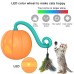 Pumpkin Appearance New Smart Cheer Cat Sports Companion Ball Electric Magic Ball Cat Toys