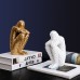 Light Luxury Simple Study Figure Ornaments Model Room Living Room Office TV Cabinet Creative Home Decorations Ornaments