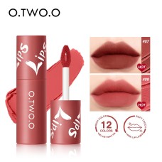 O. TWO. O Lip Clay Matte Face Lip And Cheek Dual-Use Powder Blusher Lipstick Air Lip Glaze Does Not Stick To Cup Lip Color 9144 O. TWO. O Lip Clay Matte Face Lip And Cheek Dual-Use Powder Blusher Lipstick Air Lip Glaze Does Not Stick To Cup Lip Color 9144