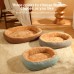 New Pet Kennel Oval Cat Kennel Dog Kennel Warm Cat Bed Plush Kennel Bite Resistant Non-Stick Pet Products Dog Mat