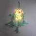 Dream Catcher LED Lighting Feather Dreamcatcher Girl Room Bell Bedroom Romantic Hanging Decoration