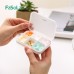 FaSoLa Simple Mini Six-Compartment Pill Box Sealed Moisture-Proof Compartmentalized Pills With Storage Box