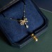 New Bow Necklace Light Luxury Niche Collarbone Chain Female Senior Sense Valentine's Day To Send Girlfriend Birthday Gift