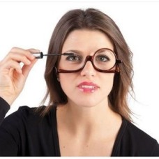 New Middle-Aged And Elderly Rotatable Folding Presbyopic Single-Frame Female Single-Sided Makeup Glasses