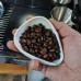 Coffee Bean Weighing Bean Dish Coffee Powder Ceramic Measuring Cup