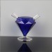 Glass Hookahs Water Pipes love heart shape Smoke Pipe