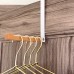 Wood door back hook wall-mounted door back-type hole-free hanger