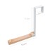 Wood door back hook wall-mounted door back-type hole-free hanger