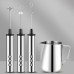 Rechargeable three-head milk Frother hand-held beater electric beater mixer