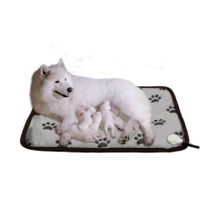 Pet Electric Blanket Waterproof, Anti Seize and Wear Resistant Adjustable Temperature Thermostatic Dog Pad 110V