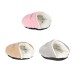 PSM winter warm plush dog kennel closed yurt slippers cat sleeping bag cat kennel pet pad