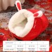 New Pet Kennel Popular Winter Cat Dog Slipper Kennel Cat Kennel Dog Kennel Warm Plush Thickened Small Kennel