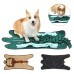 New Lion Crocodile Dog Sniff Pad Creative Choke Prevention Training Pet Slow Food Pad Game Blanket With Ring Paper