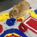 Multi Color Patchwork Pet Sniffing Pad Releases Energy, Slow Food Sniffing Pad