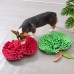 Pet Dog Apple Sniffing Mat Sniffing Tibetan Food Puzzle Training Toy Decompression Interactive Play Four Seasons Mat