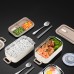 Double-layer water-free thermal insulation lunch box lunch box lunch box