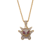 Personalized cartoon cartoon, fairy Geng ghost pendant necklace  Baokemeng diamond necklace jewelry