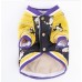 Hawaii Floral Print Cold Season Dog Coat Clothes Cotton Padded Warm Pet Jacket Fashion French Bulldog Jacket