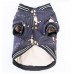 Hawaii Floral Print Cold Season Dog Coat Clothes Cotton Padded Warm Pet Jacket Fashion French Bulldog Jacket