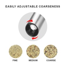 Electric Salt and Pepper Grinder Set USB Rechargeable Eletric Pepper Mill Shakers