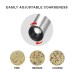 Electric Salt and Pepper Grinder Set USB Rechargeable Eletric Pepper Mill Shakers