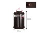 High Borosilicate Glass Coffee Jar with Exhaust Valve Moisture-proof Sealed Jar