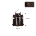 High Borosilicate Glass Coffee Jar with Exhaust Valve Moisture-proof Sealed Jar