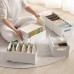 Kitchen cabinet telescopic rectangular storage box drawer debris sorting box